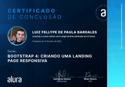 Imagem do certificado.